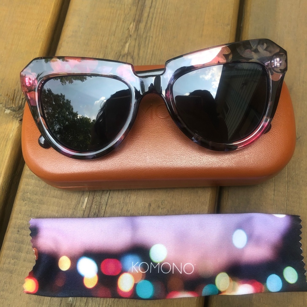 Komono The Stella Floral Sunglasses